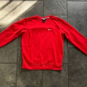 Red Nike sweater